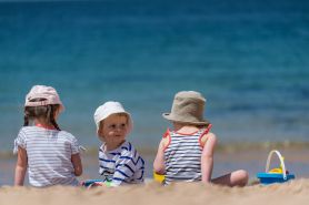 plage enfants vacances